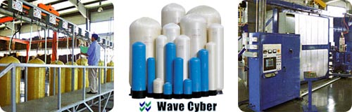 Минеральные баки из композитных материалов для систем водоподготовки Wave Cyber